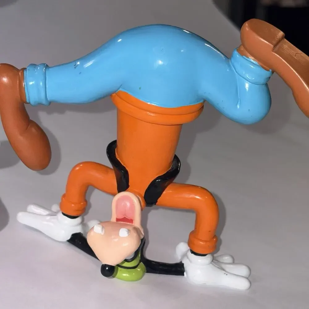 VNTG‎ Collectible Mickey And Upside Down Goofy Bobble Unlimited Disney Applause